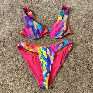 Dippin' Daisy's Colorful Bikini Set